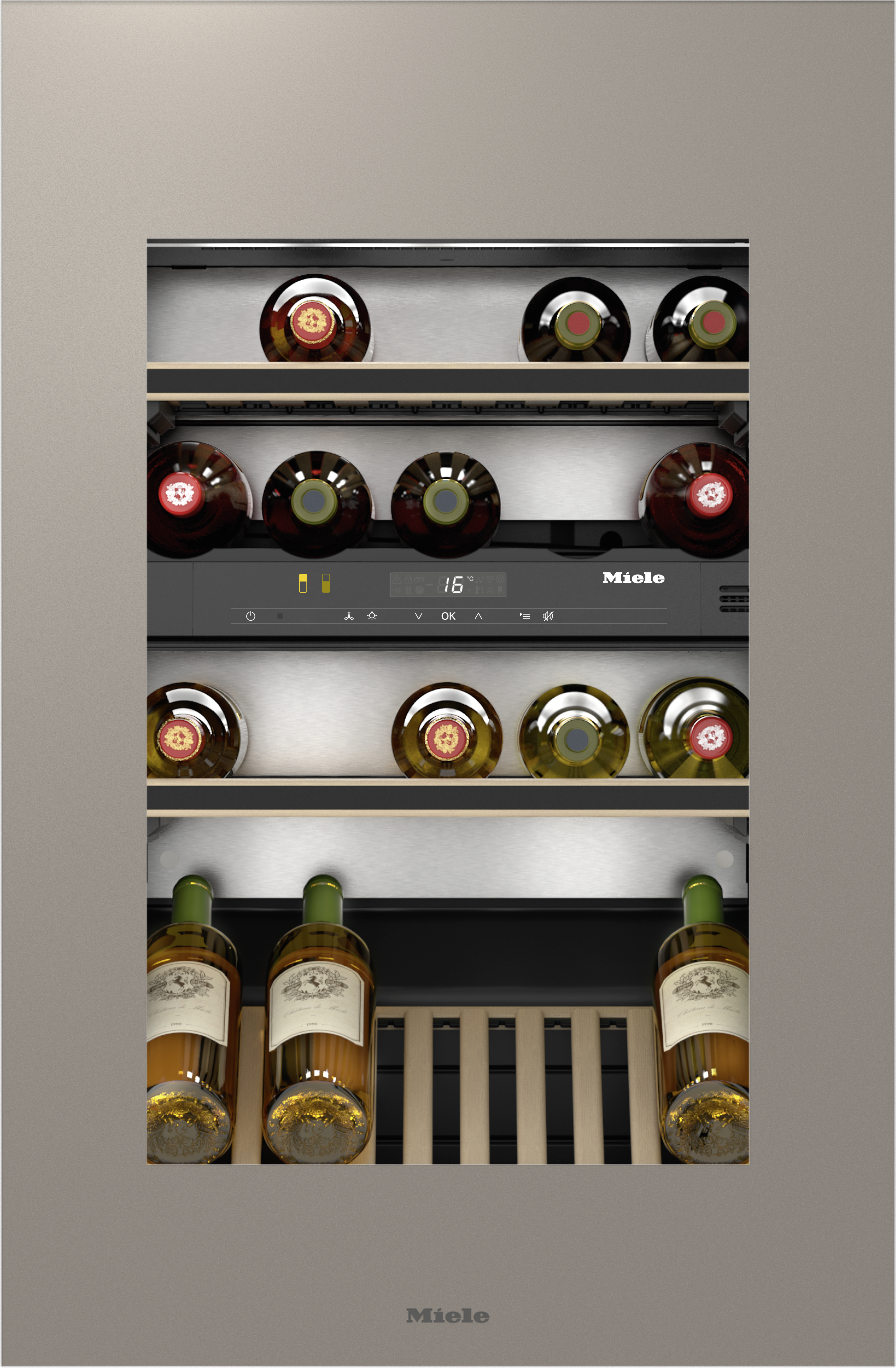 Миле Винный холодильник KWT 6422 iG-1 PearlBeage бежевый перламутровый Miele