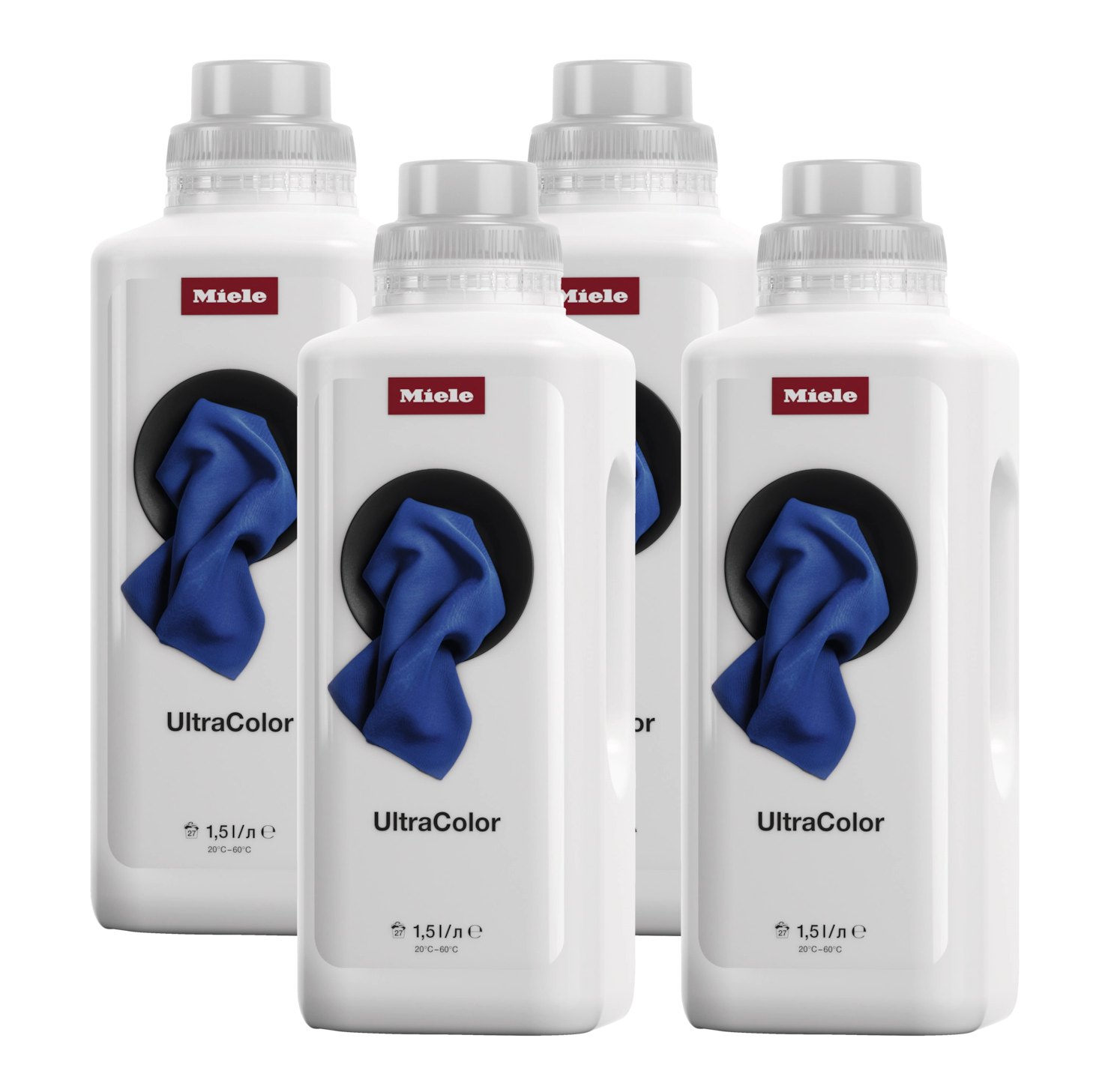 Набор для стирки цветного белья UltraColor Aqua WA UC 1501 L 1,5лх4 шт. Miele купить в Ульяновске | Всегда в наличии! | Артикул 12647690 | Официальный сайт