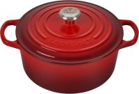 Кастрюля CI1177-CE вишневый Le Creuset купить в Ульяновске | Всегда в наличии! | Артикул CI1177-CE | Официальный сайт