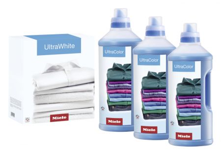 Набор моющих средств для стиральных машин 3хUltraColor + 1хUltraWhite Miele купить в Ульяновске | Всегда в наличии! | Артикул 11347740 | Официальный сайт
