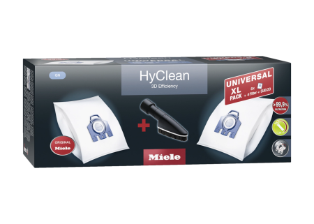 Комплект мешков-пылесборников Universal XL pack HyClean 3D GN Miele купить в Ульяновске | Всегда в наличии! | Артикул 11476550 | Официальный сайт