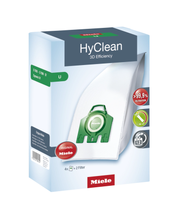 Мешки-пылесборники TYP U HyClean 3D Miele купить в Ульяновске | Всегда в наличии! | Артикул 10123250 | Официальный сайт